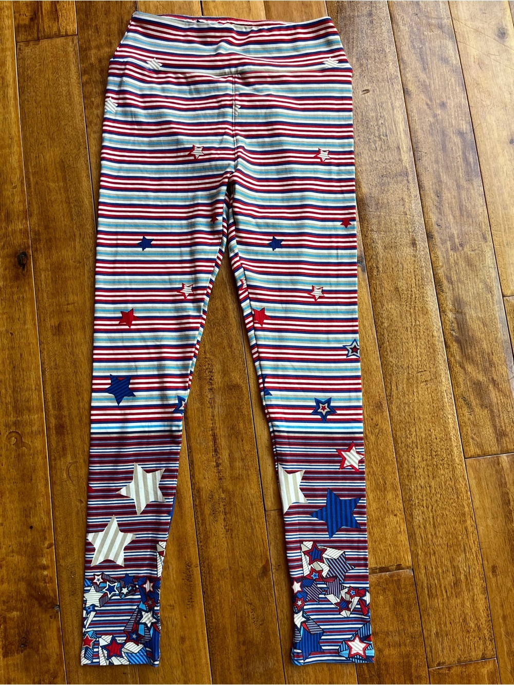 NWT Lularoe One Size Leggings 4th of July